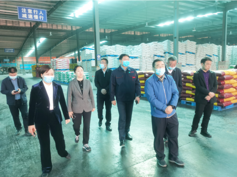 吕修涛一行莅临安阳午夜理论片新肥科技有限公司调研工作